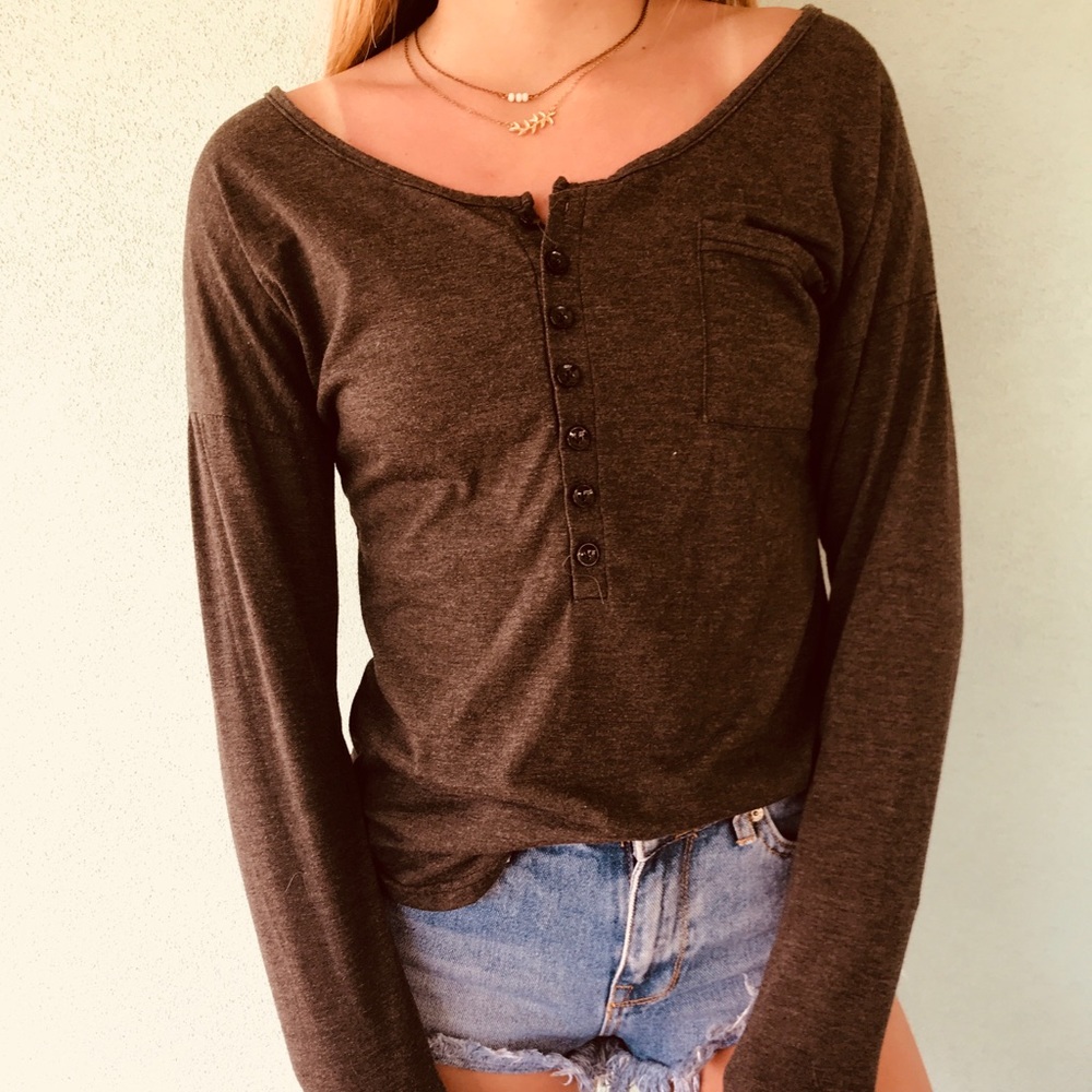 Button up top